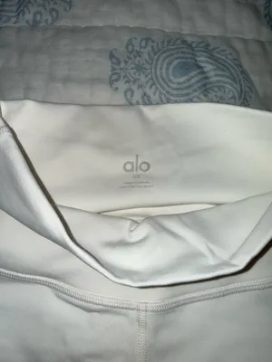 Alo Yoga White Leggings High-Waisted thumbnail 4