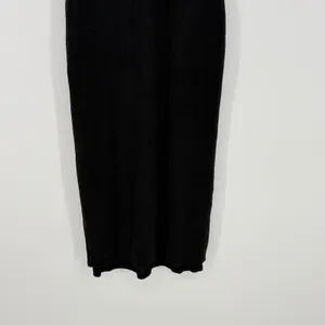 Marine‎ Layer Lexi Rib Mock Neck Midi Dress Womens XS Black Short Sleeve Slit thumbnail 10