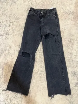 ZARA High-Rise Wide-Leg Jeans thumbnail 5