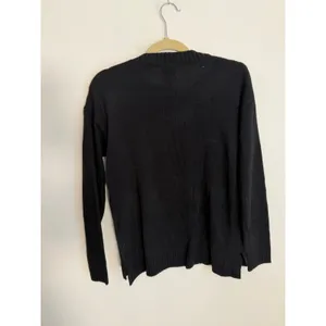 Wallpapher Halloween Black Skull Sweater NWT size large thumbnail 4