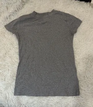 A new day cotton Classic Grey Short-Sleeve Women's Top thumbnail 1
