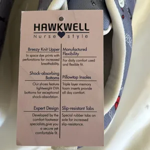 Hawkwell Sneakers Womens Size 7 Elena Purple Nurses Low Top Lace Up Sneakers NWT thumbnail 9