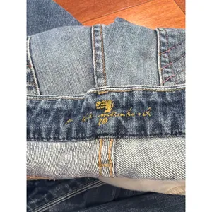 7 For All Mankind A Pocket Jeans Womens Blue Flare Low Rise U130J055U 31 thumbnail 7