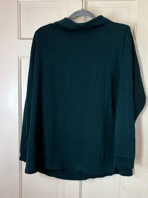 Vintage Fashion Bug Green Sweatshirt with Bear Embroidery 14/16 Grandmacore Top thumbnail 5