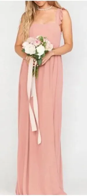NWT Show Me Your Mumu June Maxi Dress in Rustic Mauve‎ Crisp thumbnail 1