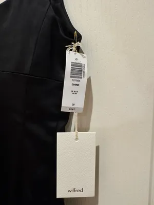 Aritzia Wilfred Shine Satin Dress thumbnail 5
