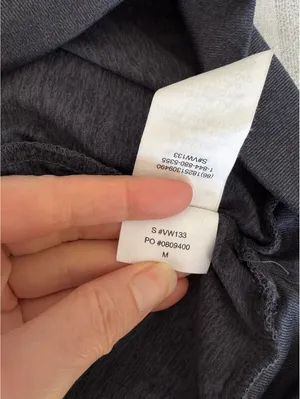 Vuori Daydream Crew Long Sleeve Shirt Blue Size Medium Sporty Athleisure Casual thumbnail 5