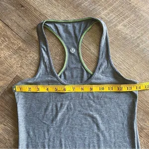 Lululemon Cool Racer Back Tank Top CRB Heather Gray 6 thumbnail 9