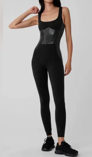 ALO YOGA Airbrush Racing Onesie NWOT thumbnail 1
