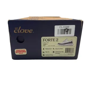 Clove Unisex Forte 2 Sneaker in White/Navy, Size W8.5/M7 thumbnail 7