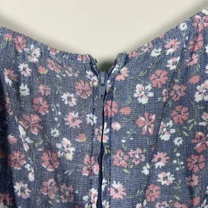 Altard State Dress Womens Size XS Blue Floral Babydoll‎ Tiered Peasant Cottage thumbnail 8