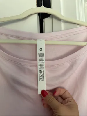 Lululemon becalm oversized boatneck long sleeve sweatshirt NEW NWT pink bllp thumbnail 5