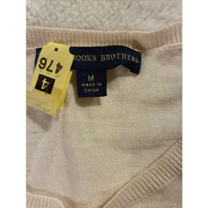 Brooks Brothers Women’s Merino Wool Crewneck Sweater Butter Yellow Medium thumbnail 2