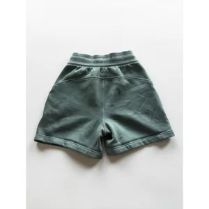 Lululemon Green Cotton Fleece‎ Drawstring Shorts Size 2 thumbnail 2
