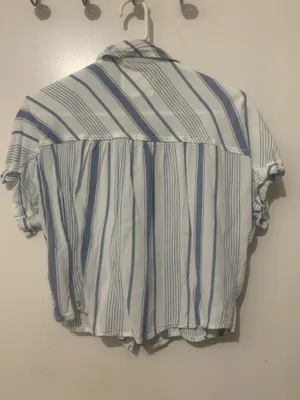 Aeropostale Button Down Shirt Striped thumbnail 2