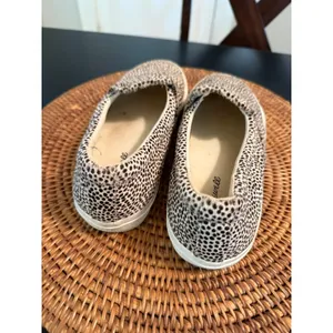Madewell Sidewalk Slip-On Sneakers Spotted Calf‎ Hair Animal Print Womens 8M thumbnail 7