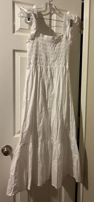 PaperMoon White midi dress thumbnail 2