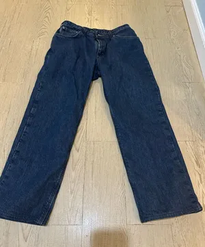 Carhartt straight leg Jeans Flannel lined Denim Jeans.‎ Size 10 X 30 thumbnail 1