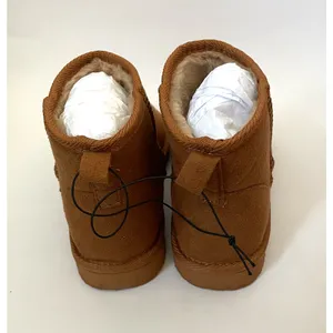 MIA Faux Fur Bootie Lightweight Winter Warm Boot Brown Size 6.5 NEW thumbnail 4