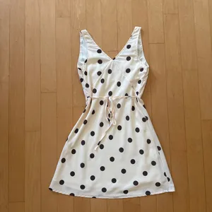 Princess Polly Nellie cream and black polka dot mini dress thumbnail 3