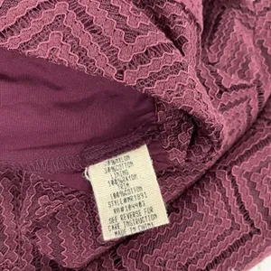 Anthropologie Moon River Shorts Small Maroon Lined Summer Festival Casual thumbnail 5