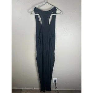 Aerie Size Small Jumpsuit Black Sleeveless Loungewear Comfy Athleisure Lounge thumbnail 6