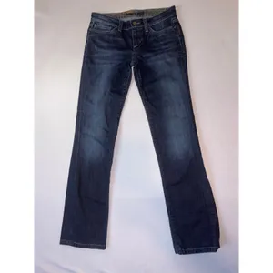 Joes Jeans Provocateur Bootcut Dark Wash Low Rise Blue Denim Pants Womens Sz 24 thumbnail 2