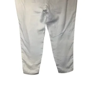 Athleta Womens White‎ 100% Linen Drawstring Crop Pants Large 54023 thumbnail 9