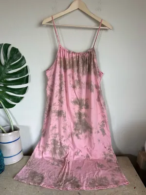 Zara Cotton Tie Dye Maxi Dress thumbnail 7
