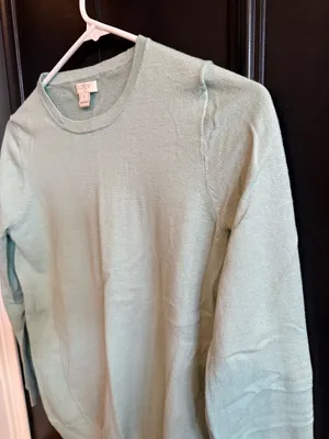 J. Crew Mint Green Crewneck Sweater thumbnail 4