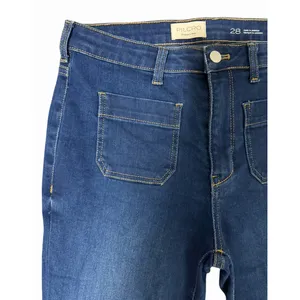 Pilcro‎ Anthropologie The Icon Flare Jeans Mid Rise Retro Look Women's Size 28 thumbnail 7
