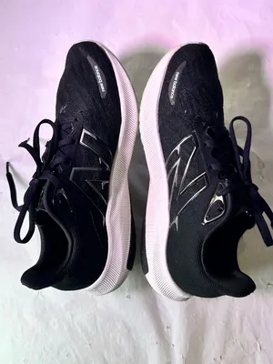 New Balance Black and Light Blue Women's Running Sneakers thumbnail 9