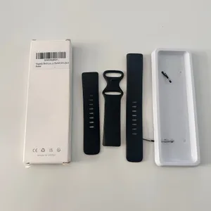 Watch Band Magnetic Silicon Black for Fitbit Watch in a Box thumbnail 7