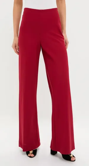 Staud NWT Stroll Pant in‎ Pomegranate Red Size Small thumbnail 1