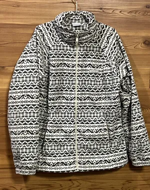 NWOT Colombia Fleece Jacket White Size L thumbnail 1