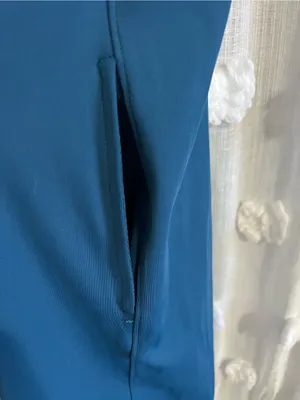 Tek Gear Teal Sleeveless Sheath Dress thumbnail 3