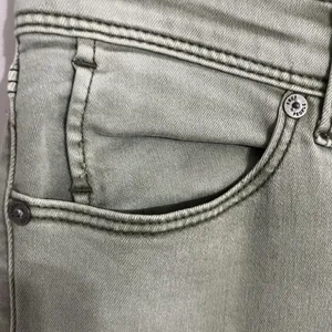 Free People Jeans Womens 28 Green Ankle Stretch Denim‎ High Rise Tapper Pants thumbnail 2