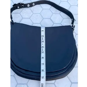 Coach Soho Flap Hobo Shoulder Bag Black Pebbled Leather Purse Style 12662 thumbnail 12