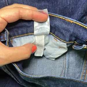 Old Navy Women’s Sweetheart‎ Skinny Blue Jeans High Rise Denim Dark Wash Size 6 thumbnail 6