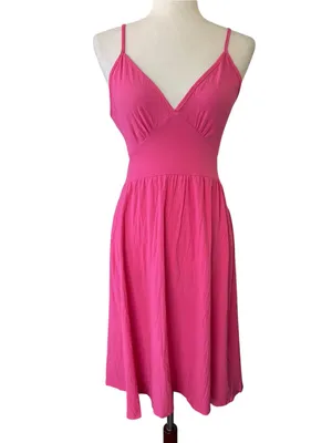 beachsissi V Neck Solid Color Tie Back Dress thumbnail 12
