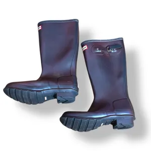 Hunter Original Tall Gloss Rain Boots Purple Iridescent Waterproof Wellies 5 thumbnail 14