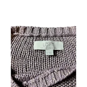 Ann Taylor Loft Women's Dark Tan Knitted Sweater thumbnail 8