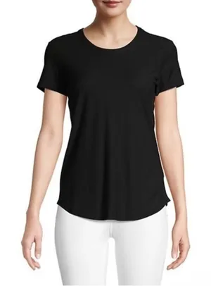 James Perse Black Short Sleeve Tee thumbnail 1