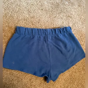 Y2K Victoria’s Secret Pink Sweat Shorts Blue‎ size Medium thumbnail 3