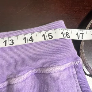 NSF Sayde Distressed Slim Jogger Sweatpants Purple Large thumbnail 7