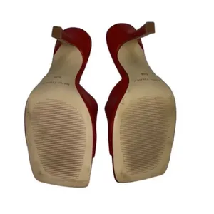 Marc Fisher Red Slide Heels (Size 6.5M) thumbnail 4