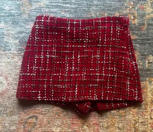 Zara Tweed skort thumbnail 1