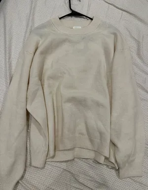 H&M Cream Knit Sweater thumbnail 3