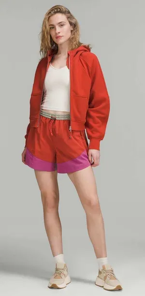 Lululemon Evergreen High Rise 4.5 Colorblock Shorts Hiking Running Gorpcore thumbnail 1