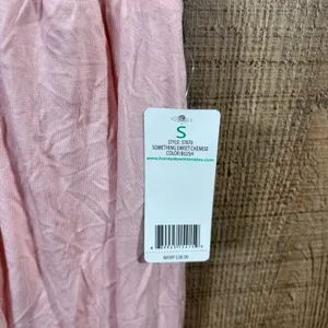 Honeydew Intimates Pink White Lace Chemise Nightgown Racerback NWT Women's Small thumbnail 5